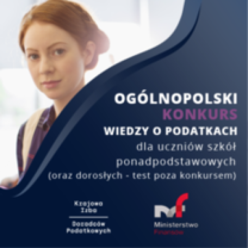 Ogólnopolski Konkurs Wiedzy o Podatkach 23.06.2021 r.