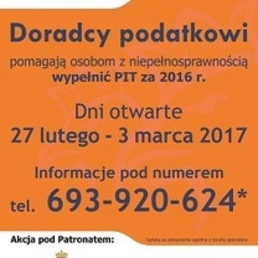 Akcja PIT dla osób z niepełnosprawnością